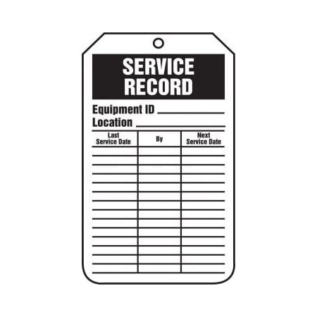 EQUIPMENT STATUS SAFETY TAG TRS319PTM